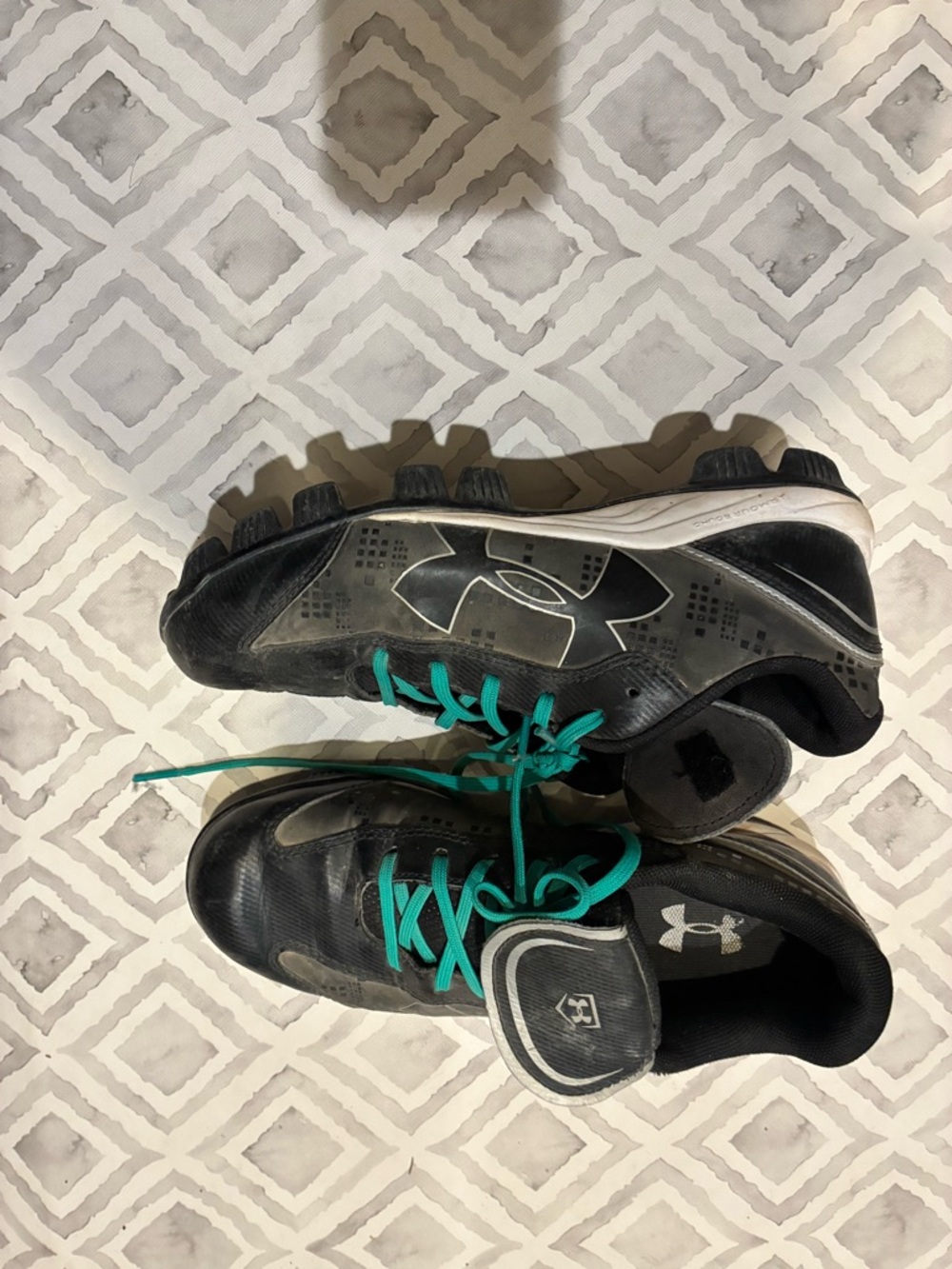 New Balance Black Athletic Sneakers with White Logo
